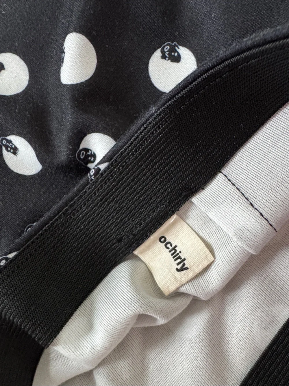 Black and White Polka Dot Pencil Skirt